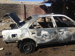 انفجار خودرو گاز سوز در زابل