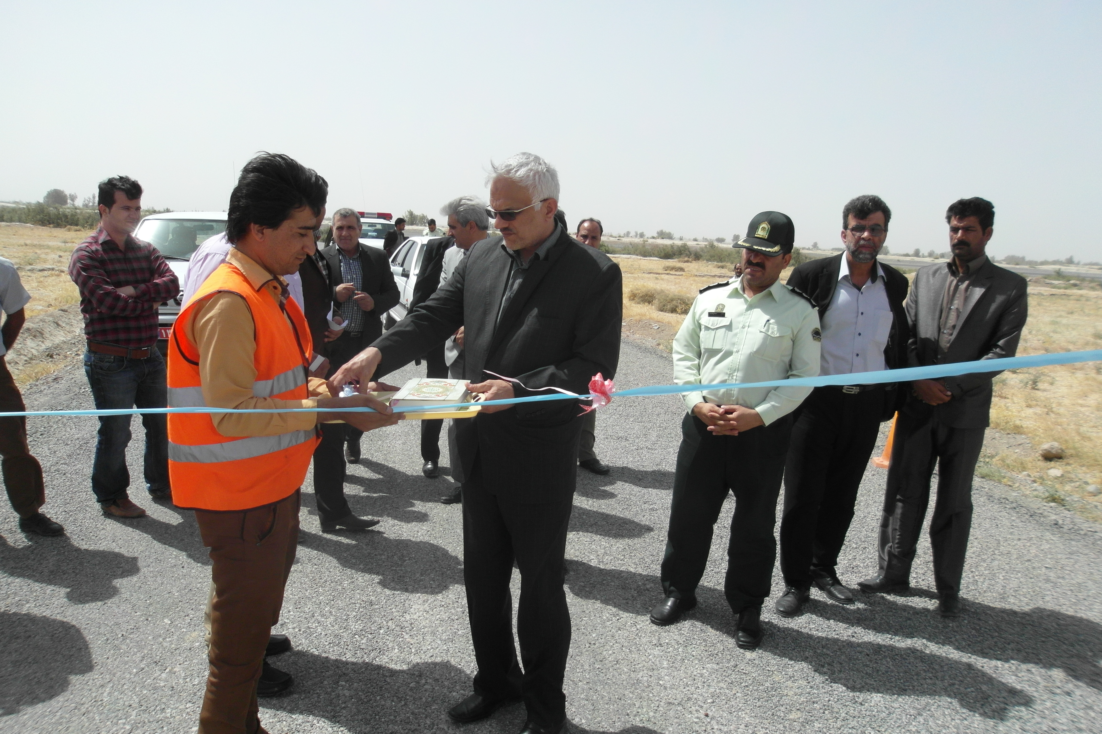 افتتاح پروژه های راهسازی  زابل در چهارمین روز هفته دولت