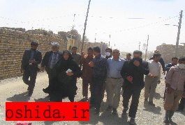 گزارش تصویری از بازدید مدیر کل ستاد بحران استان از مناطق طوفان زده سیستان