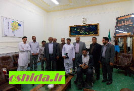 گزارش تصویری ‌تجلیل از آزادگان شاغل شهرداری زابل