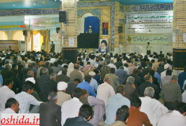 گزارش تصویری از نمازجمعه شهرستان زابل