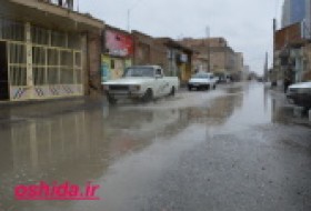 وضعیت خیابانهای زابل پس از بارندگی جالب نیست/آماده باش دستگاههای پمپاژ فاضلاب در زابل
