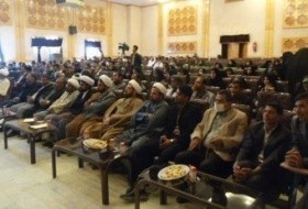 همایش روز تاسیس کانونهای فرهنگی هنری مساجد در زهک برگزار شد