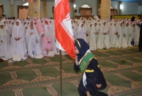 جشن تکلیف دانش آموز دختر شهرستان  زابل برگزارشد +تصاویر