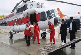 اعزام بالگرد برای امدادرسانی به مناطق کوهستانی شهرستان داراب