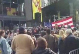 تظاهرات هزاران نفری مردمی در حمایت از مسلمانان در نیویورک
