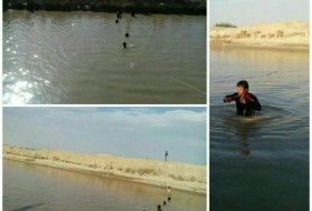 غرق شدن یک خانم در کانال ژاله ای زابل/ جسد پیدا شد+تصویر