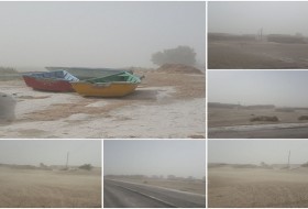 وزش طوفان پرواز زابل به مشهد را لغو کرد/ سرعت باد به ۸۵ کیلومتر رسید