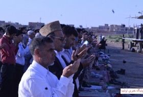 نماز عید سعید فطر در شهرستان زابل برگزار شد + تصاویر