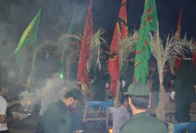 استقبال گرم و با شکوه مردم زابل از3 شهید گمنام در شب شهادت امام جواد (ع)+تصاویر