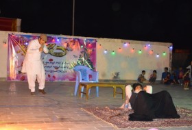 برگزاری مراسم جشن بزرگ ازدواج آسمانی در شهرستان زابل +تصاویر