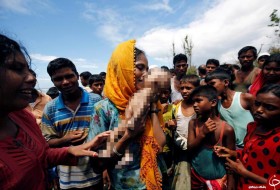 دردناک ترین تصاویر از حادثه کشتار مسلمانان میانمار