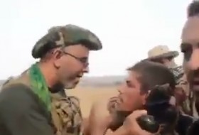 سوال متفاوت فرمانده عراقی از اسیر داعشی + فیلم
