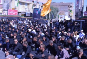 اجتماع عزاداران اربعین حسینی در شهرستان زابل برگزارشد +تصاویر