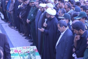 پیکر دو شهید نیروی انتظامی در زابل تشییع شد +تصاویر