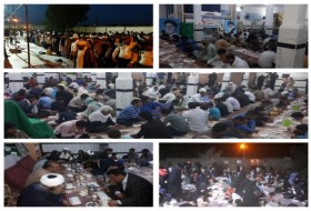 اطعام بیش از دو هزار نفر به همت دفتر مقام معظم رهبری در شهر علی اکبر+تصاویر