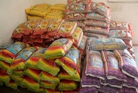 2 دستگاه کامیون حامل برنج در شهرستان نیمروز توقیف شد