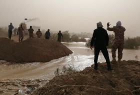 مهار کامل سیلاب سیستان توسط سپاه پاسداران