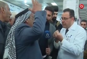 مرگ ناگهانی شهروند عراقی در مصاحبه زنده تلویزیونی