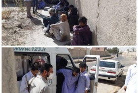 جمع آوری ۳۰ نفر از معتادان متجاهر سطح شهرستان زهک