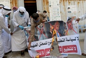 بحرین | تظاهرات علیه توافق سازش برای نهمین روز متوالی + عکس