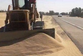 تا کنون  ۳۰۰ کامیون خاک از روستای محمد شاه کرم برداشت شده است