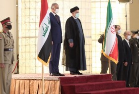 استقبال رسمی رئیس جمهور از نخست وزیر عراق