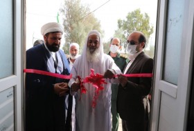 افتتاح خانه بهداشت روستای عبدالرحمن صفرزایی شهرستان هیرمند
